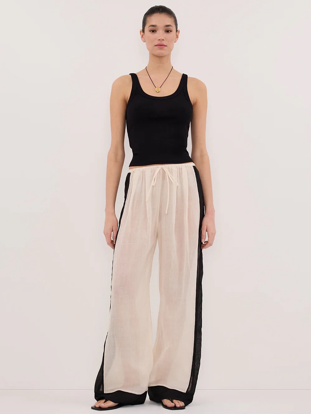 DISSH Vivianna Sandstone Ramie Pant